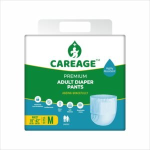 Careage Adult Diaper Pant Style | Unisex Diaper | 3D Core Technology with Extra Elastic